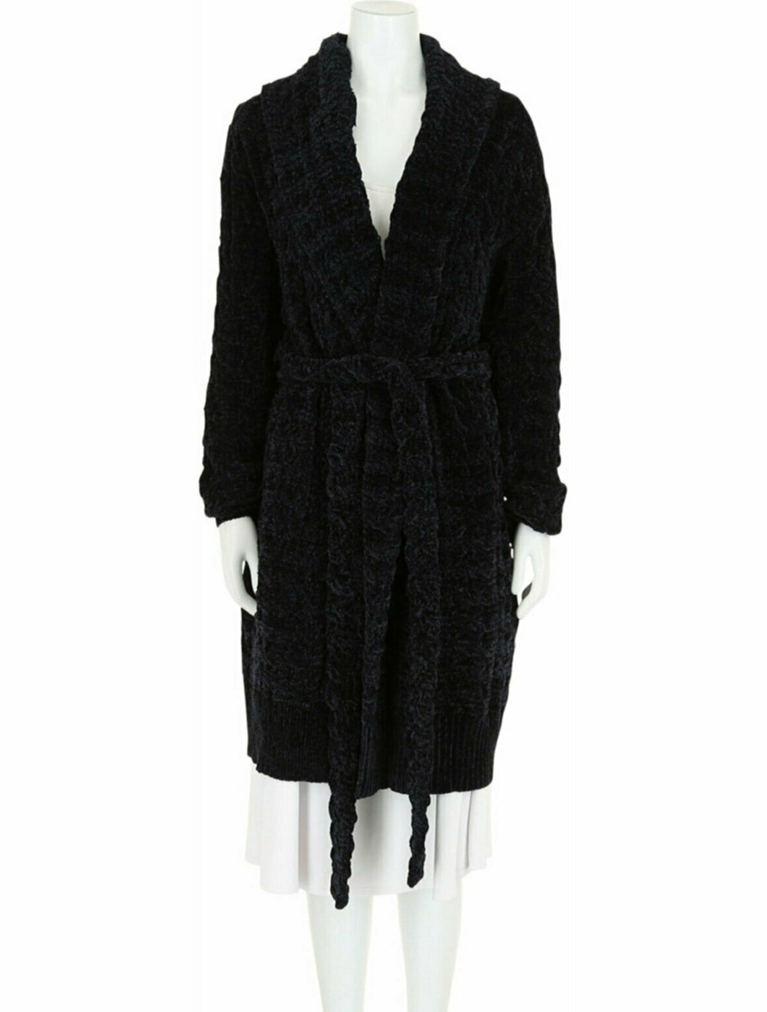 Salvatore Ferragamo Chenille Solid Coat w/ Tags