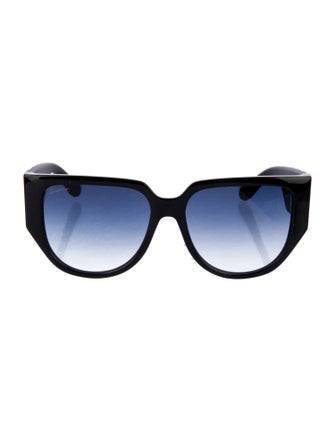 Salvatore Ferragamo Oversize Gradient Sunglasses