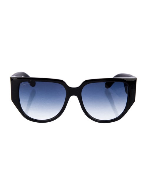 Salvatore Ferragamo Oversize Gradient Sunglasses