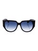 Salvatore Ferragamo Oversize Gradient Sunglasses
