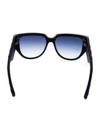 Salvatore Ferragamo Oversize Gradient Sunglasses