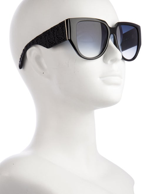 Salvatore Ferragamo Oversize Gradient Sunglasses