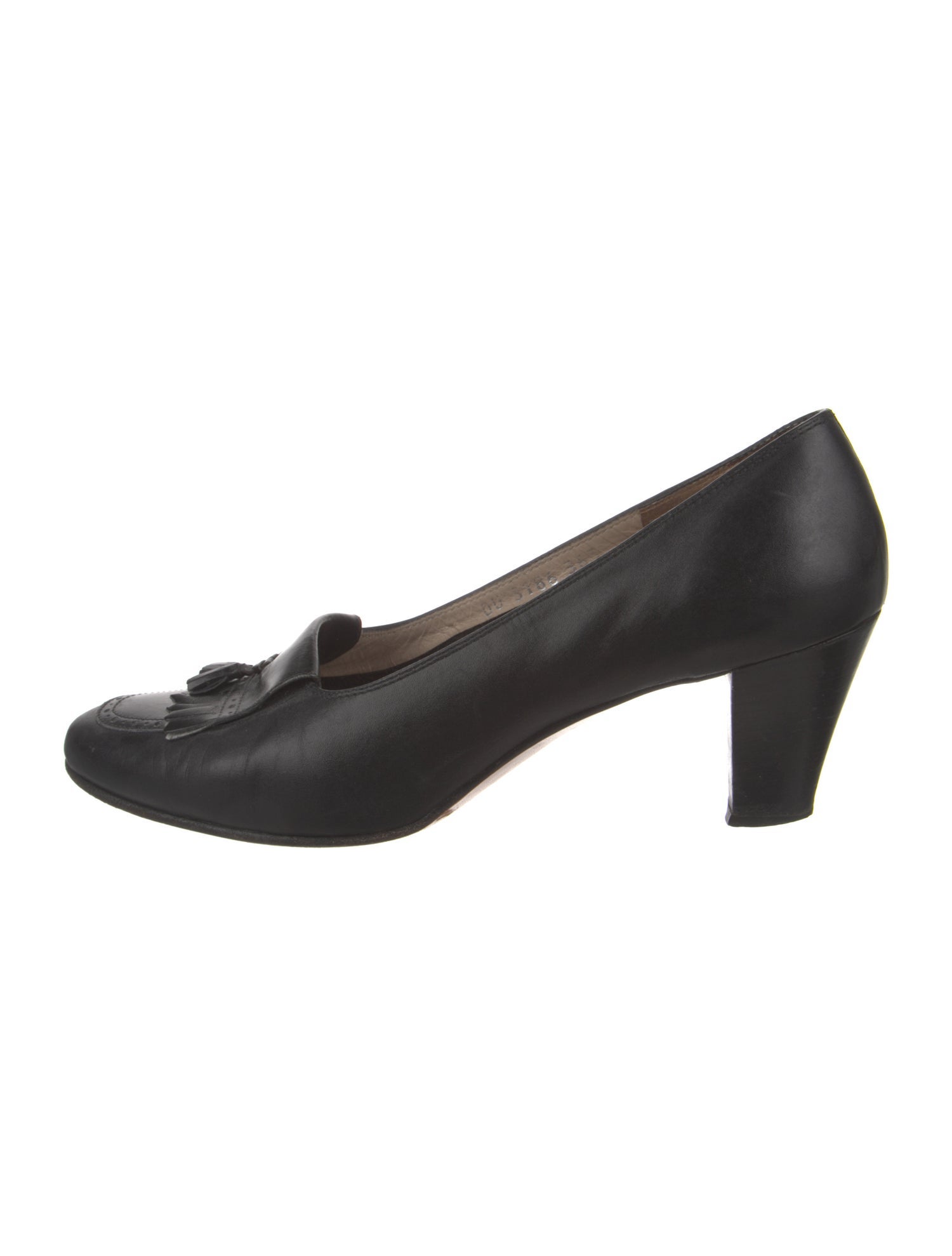 Salvatore Ferragamo Vintage Leather Pumps