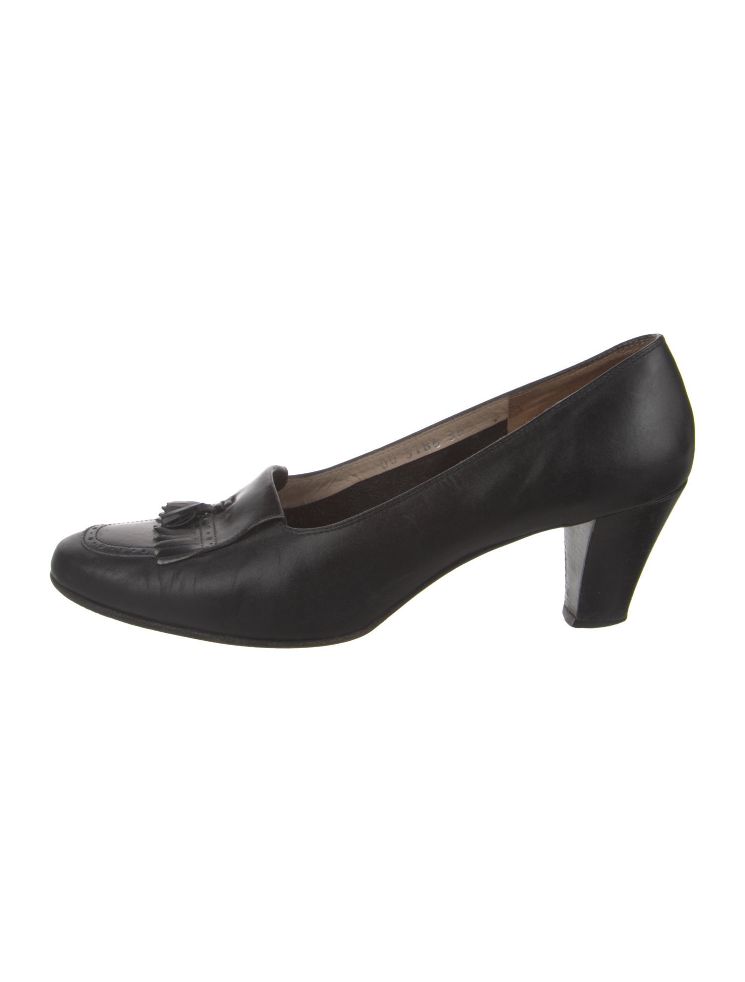 Salvatore Ferragamo Vintage Leather Pumps