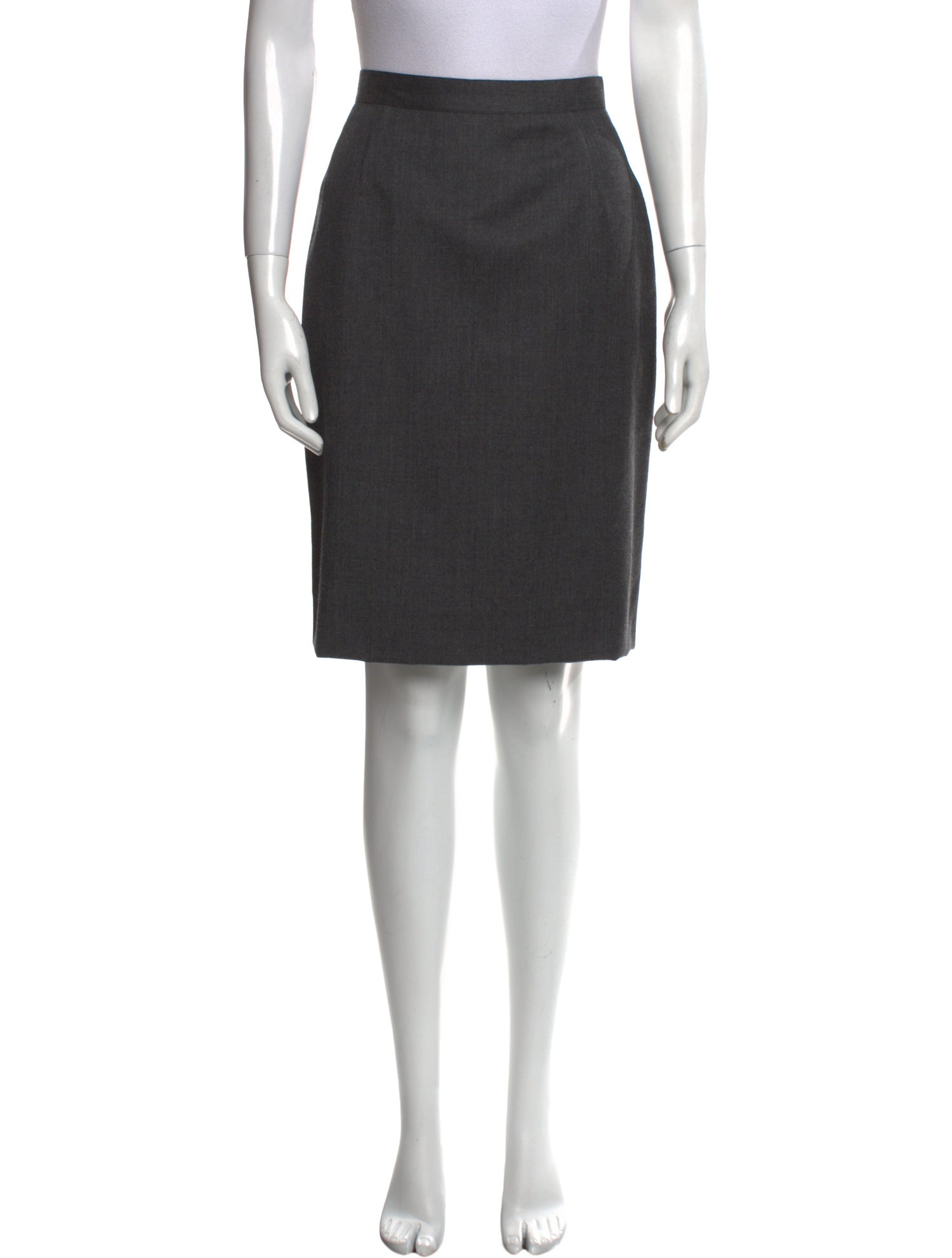 Salvatore Ferragamo Wool Knee-Length Skirt