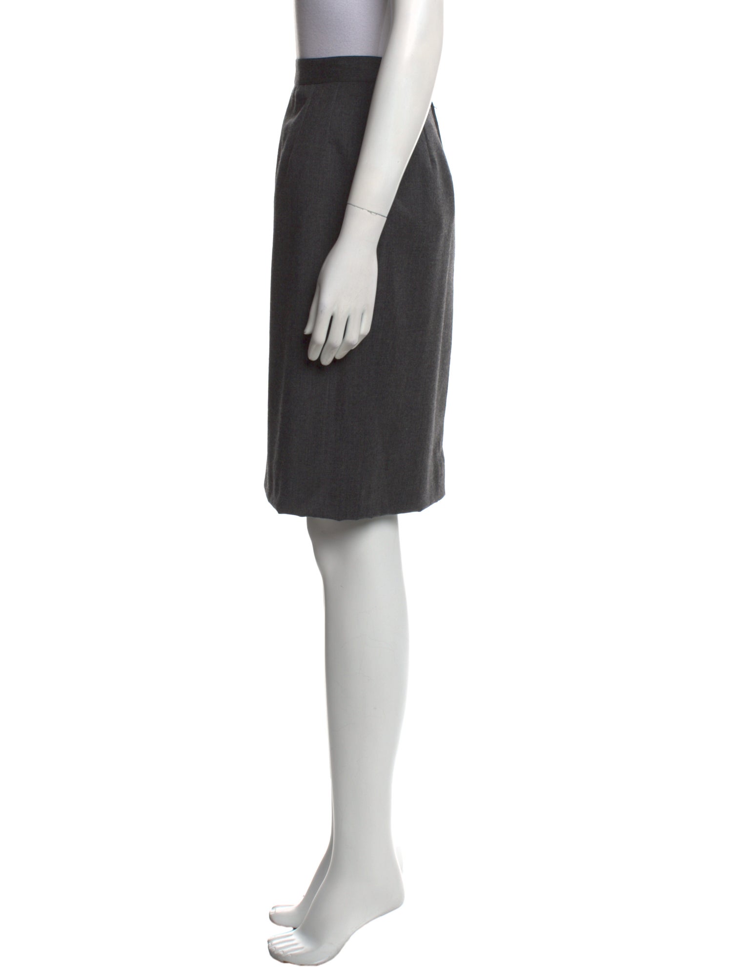 Salvatore Ferragamo Wool Knee-Length Skirt