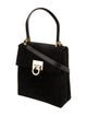 Salvatore Ferragamo Suede Top Handle Bag