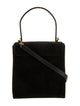 Salvatore Ferragamo Suede Top Handle Bag