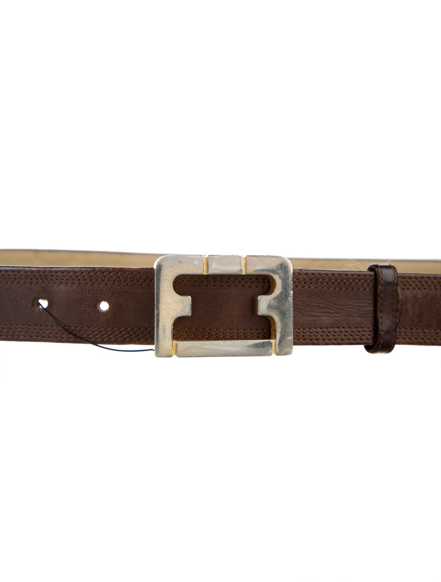 Salvatore Ferragamo Skinny Leather Belt Kit