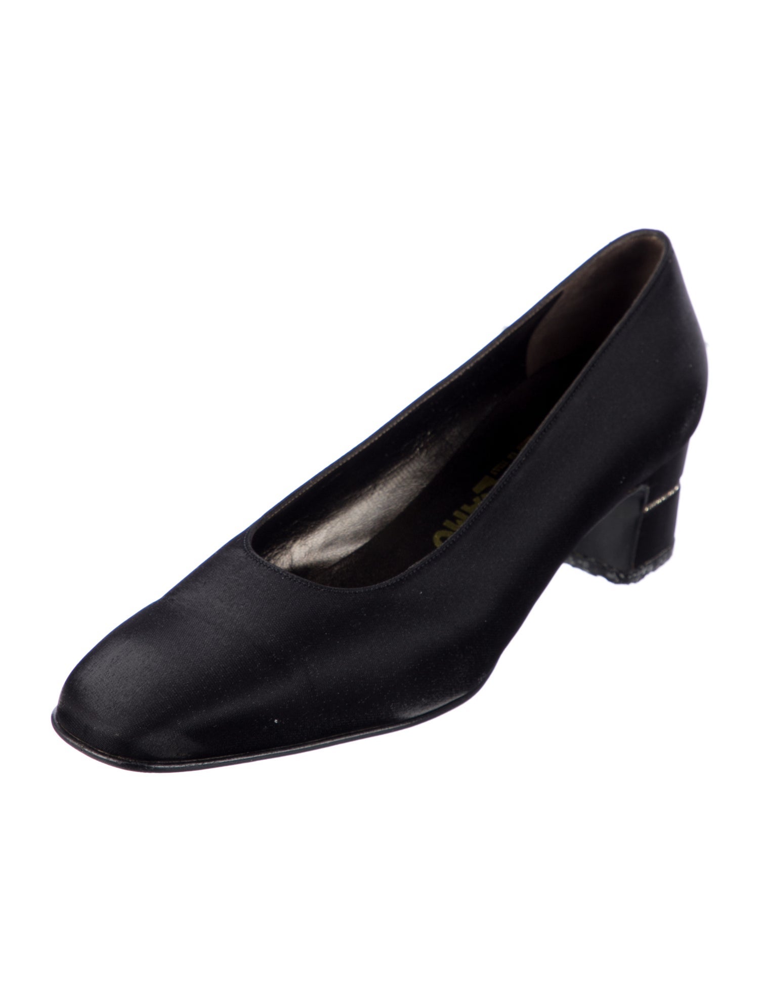 Salvatore Ferragamo Satin Pumps
