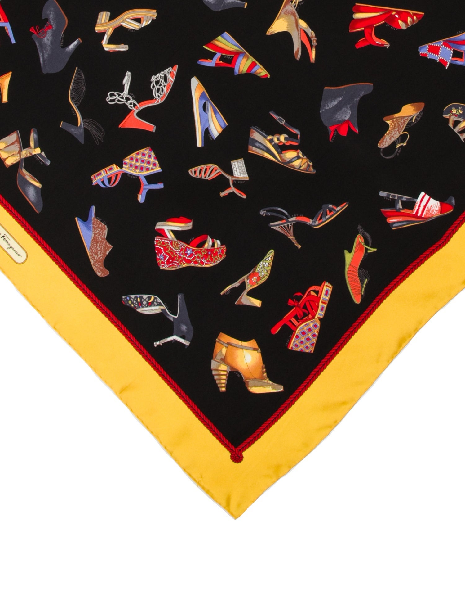 Salvatore Ferragamo Silk Printed Scarf