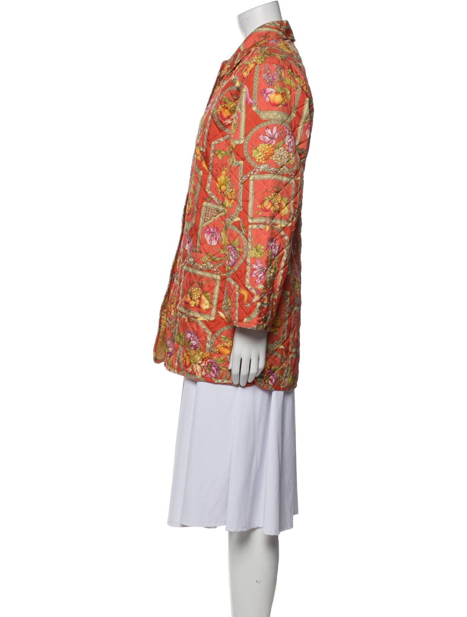 Salvatore Ferragamo Printed Coat