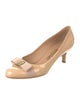 Salvatore Ferragamo Vara Bow Accent Patent Leather Pumps
