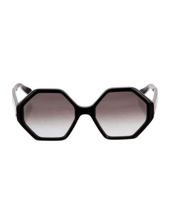 Salvatore Ferragamo Oversize Gradient Sunglasses