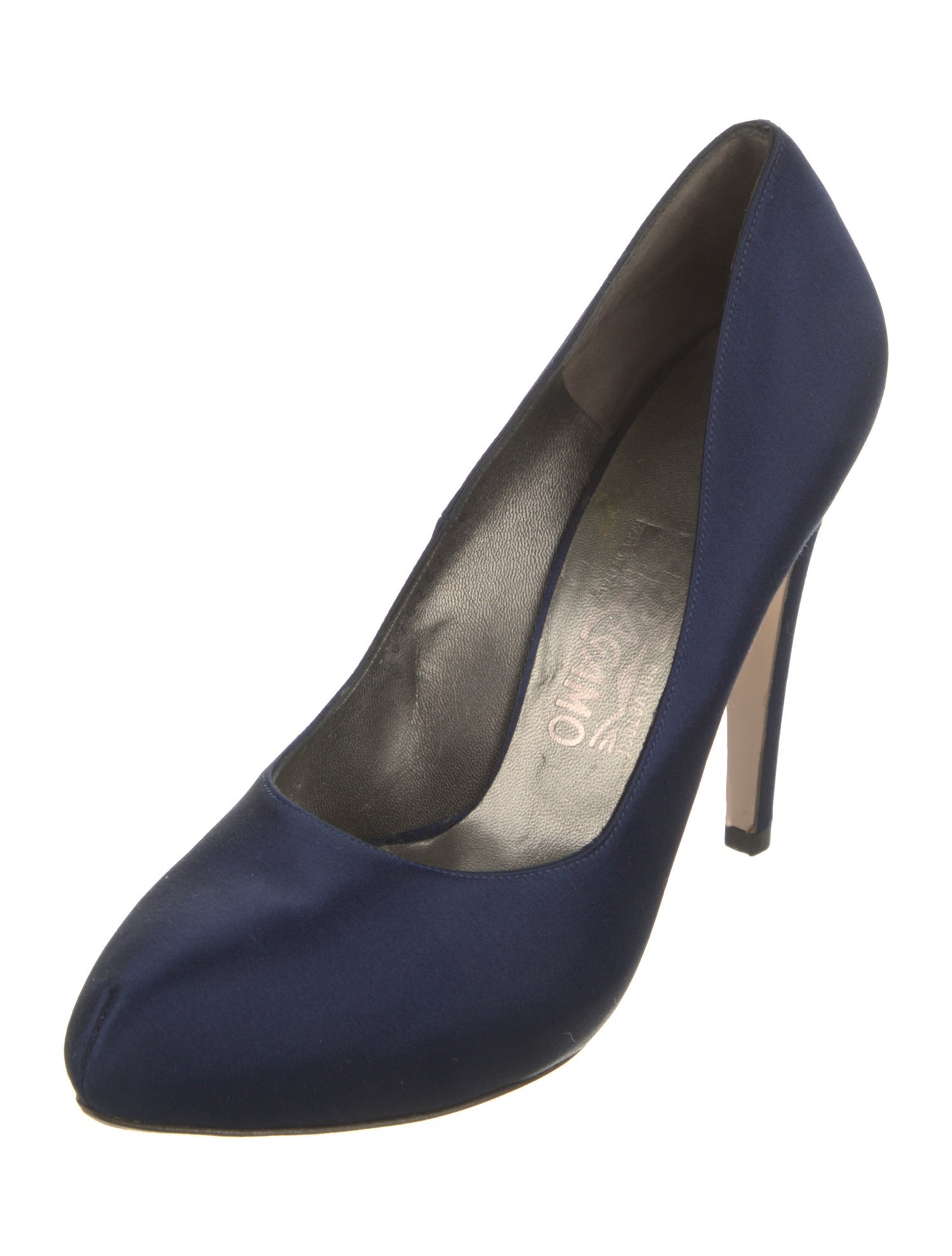 Salvatore Ferragamo Satin Pumps