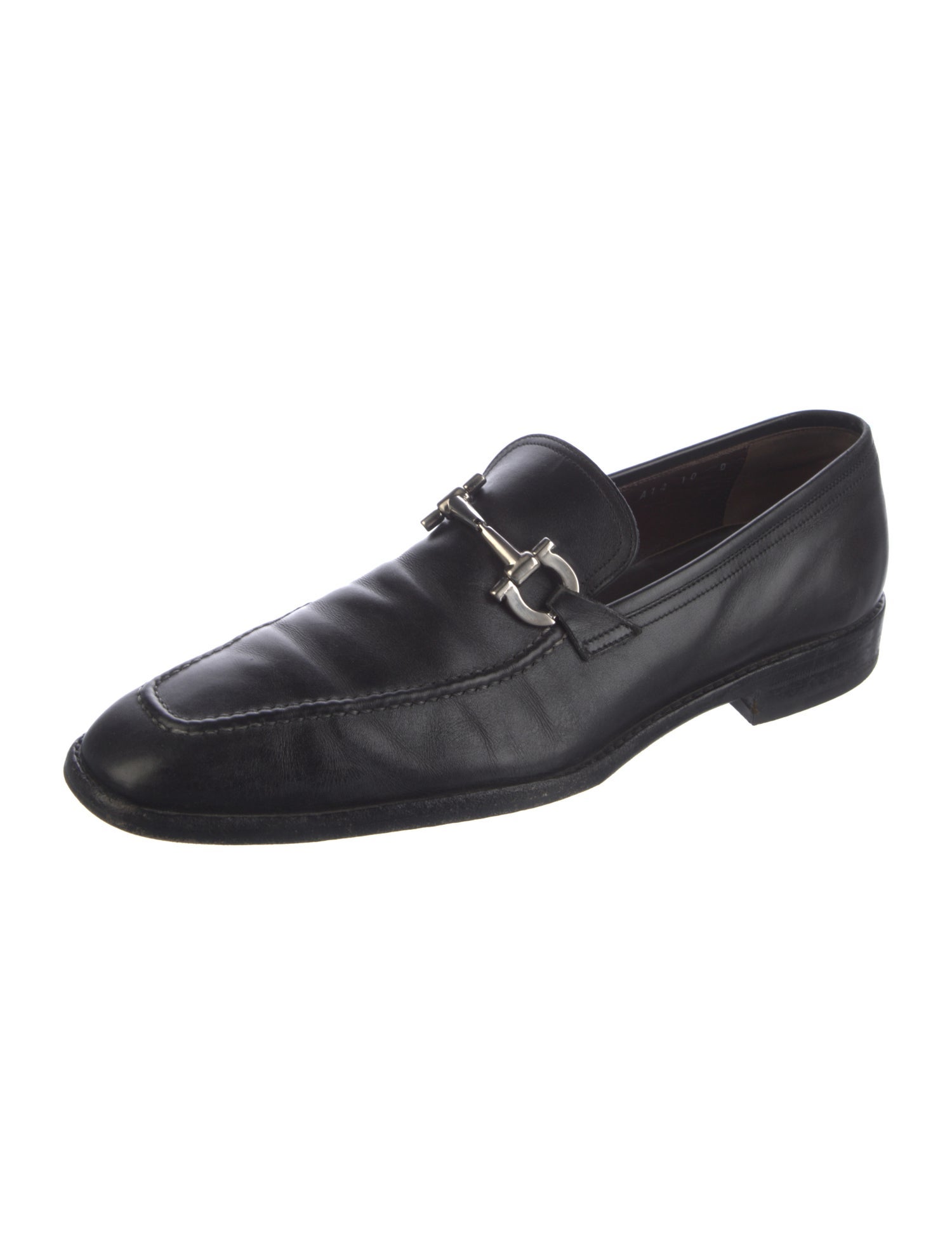 Salvatore Ferragamo Leather Dress Loafers
