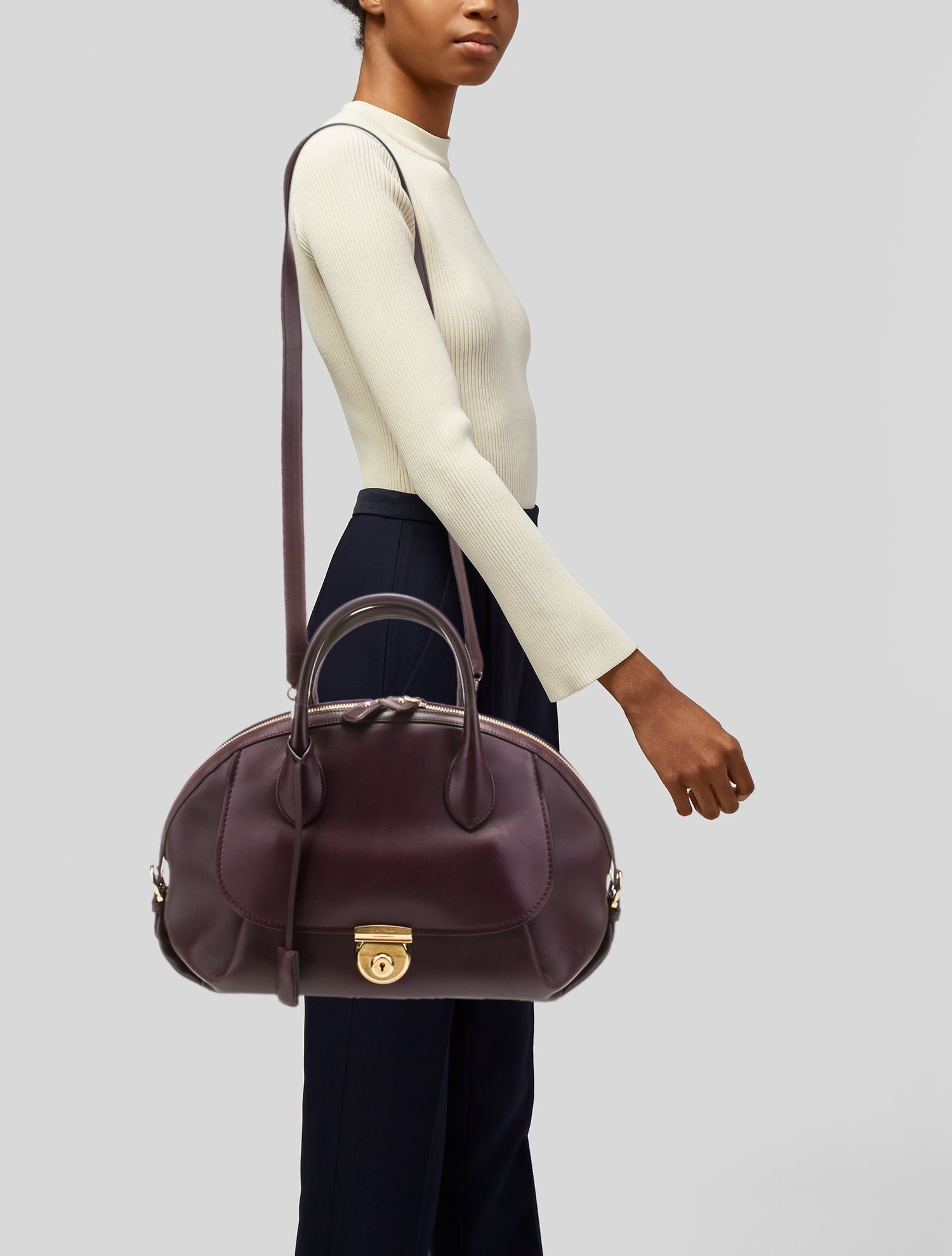 Salvatore Ferragamo Gancio Crossbody Bag