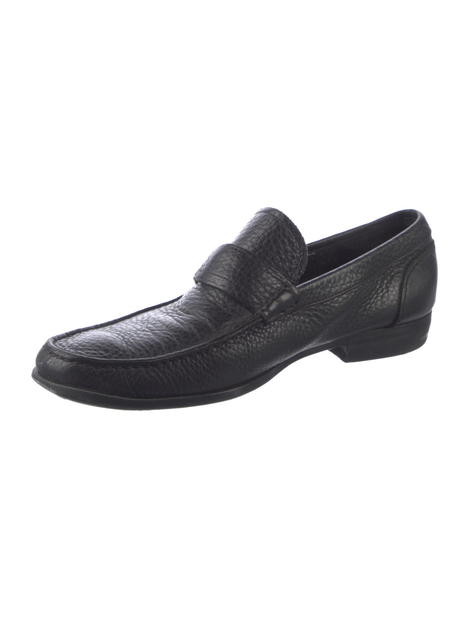 Salvatore Ferragamo Leather Dress Loafers