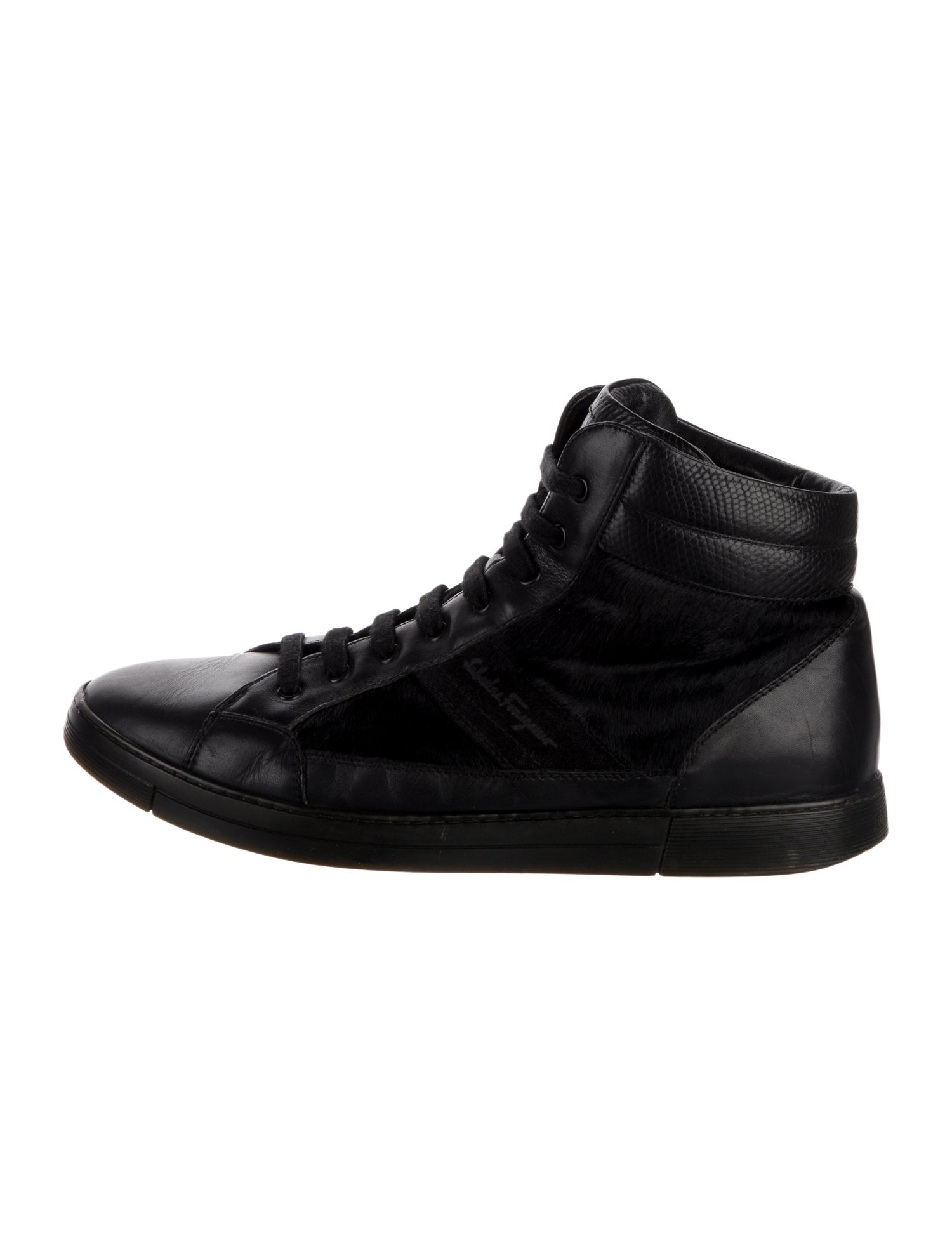 Salvatore Ferragamo Leather Sneakers