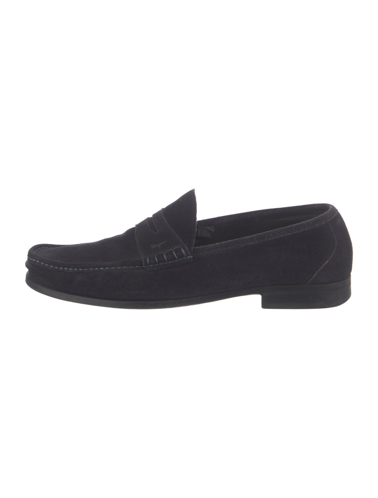 Salvatore Ferragamo Suede Dress Loafers