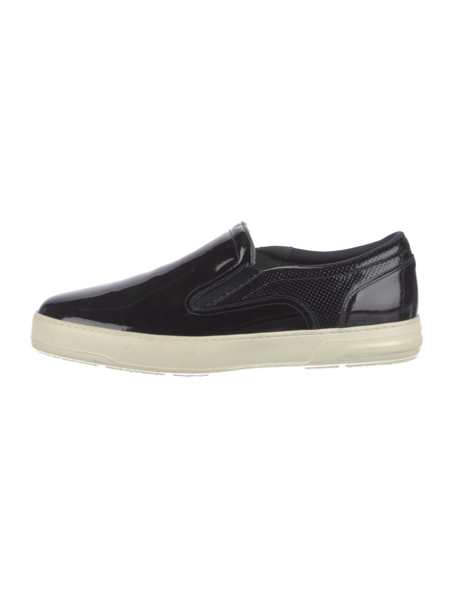 Salvatore Ferragamo Patent Leather Sneakers