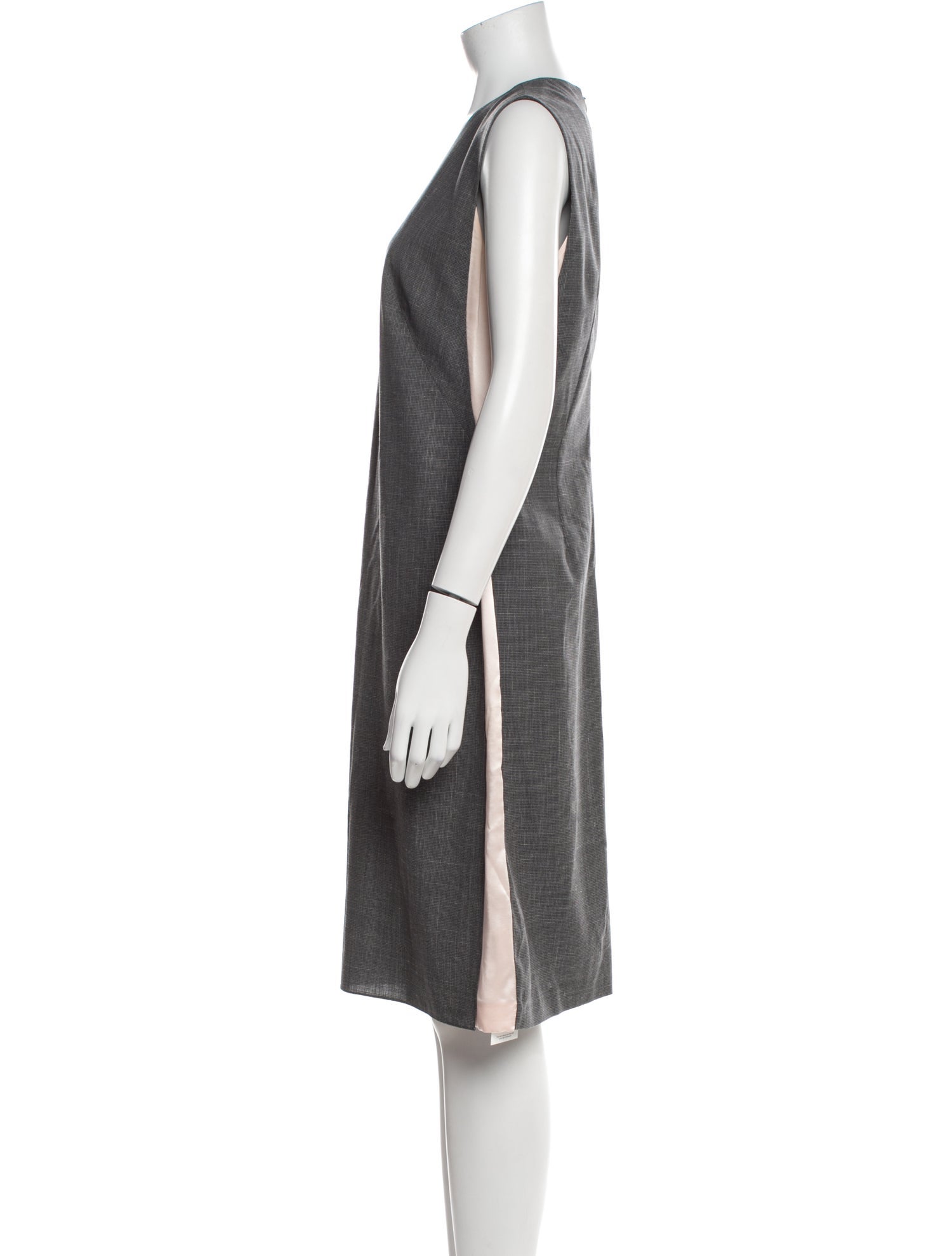Salvatore Ferragamo Wool Knee-Length Dress