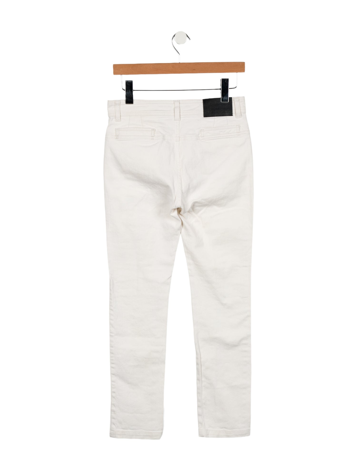 Salvatore Ferragamo Mid-Rise Straight Leg Jeans