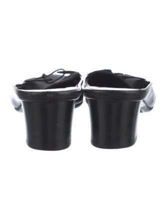 Salvatore Ferragamo Horsebit Accent Leather Mules