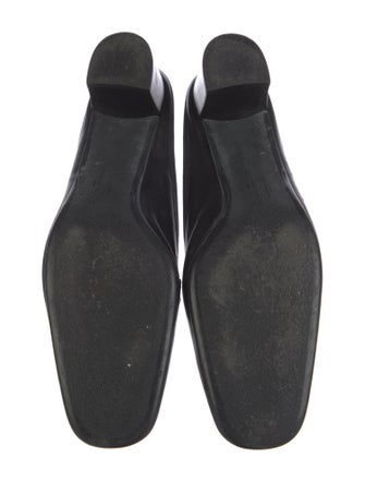 Salvatore Ferragamo Horsebit Accent Leather Mules