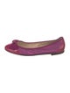 Salvatore Ferragamo Vara Bow Accent Patent Leather Ballet Flats