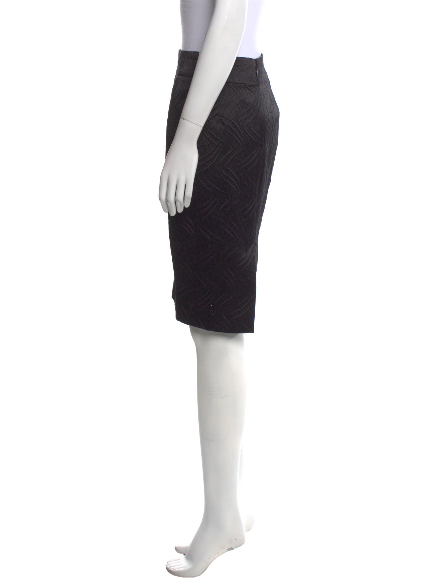 Salvatore Ferragamo Wool Knee-Length Skirt