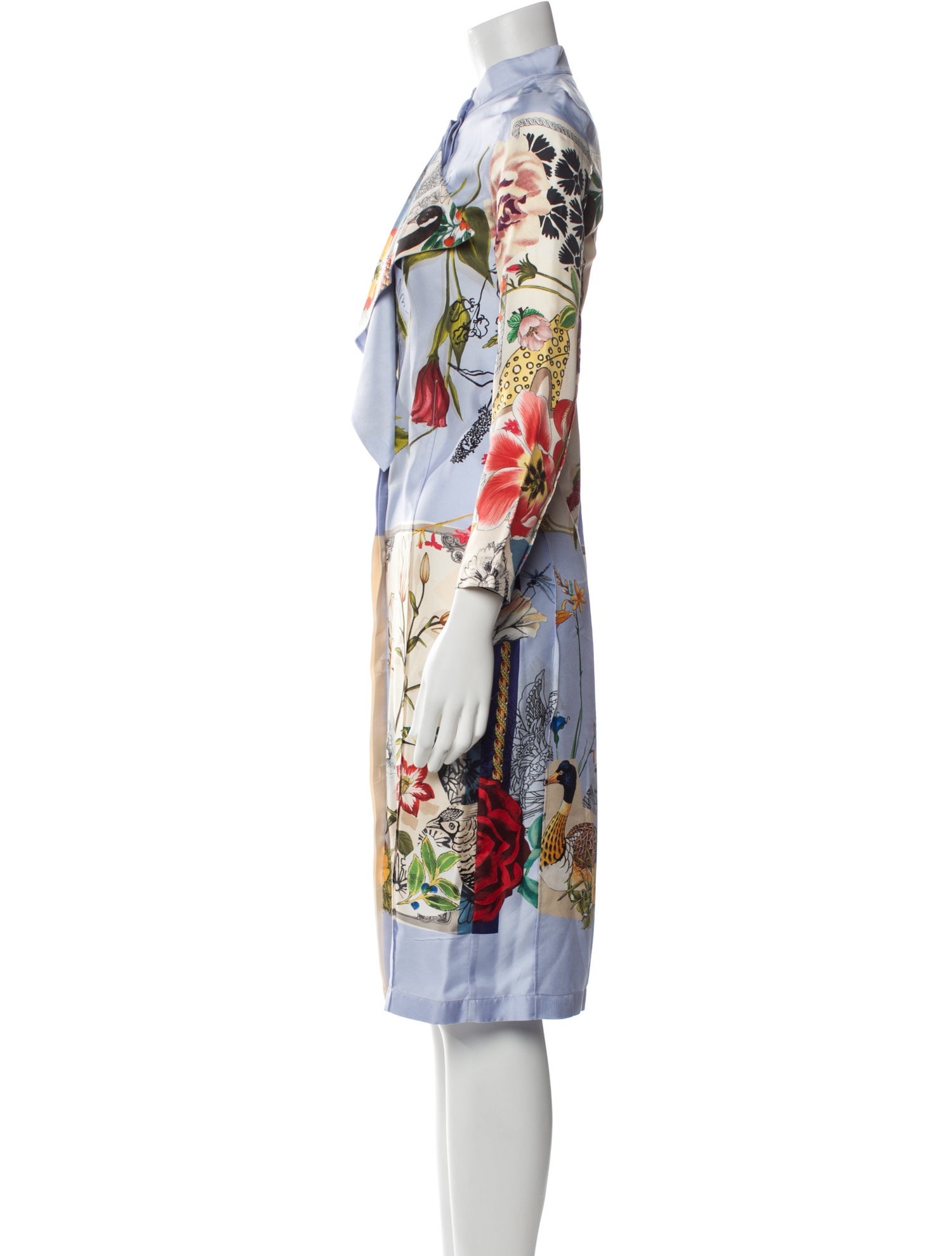 Salvatore Ferragamo Silk Knee-Length Dress