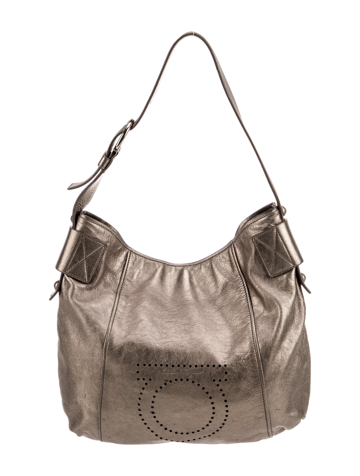 Salvatore Ferragamo Leather Shoulder Bag