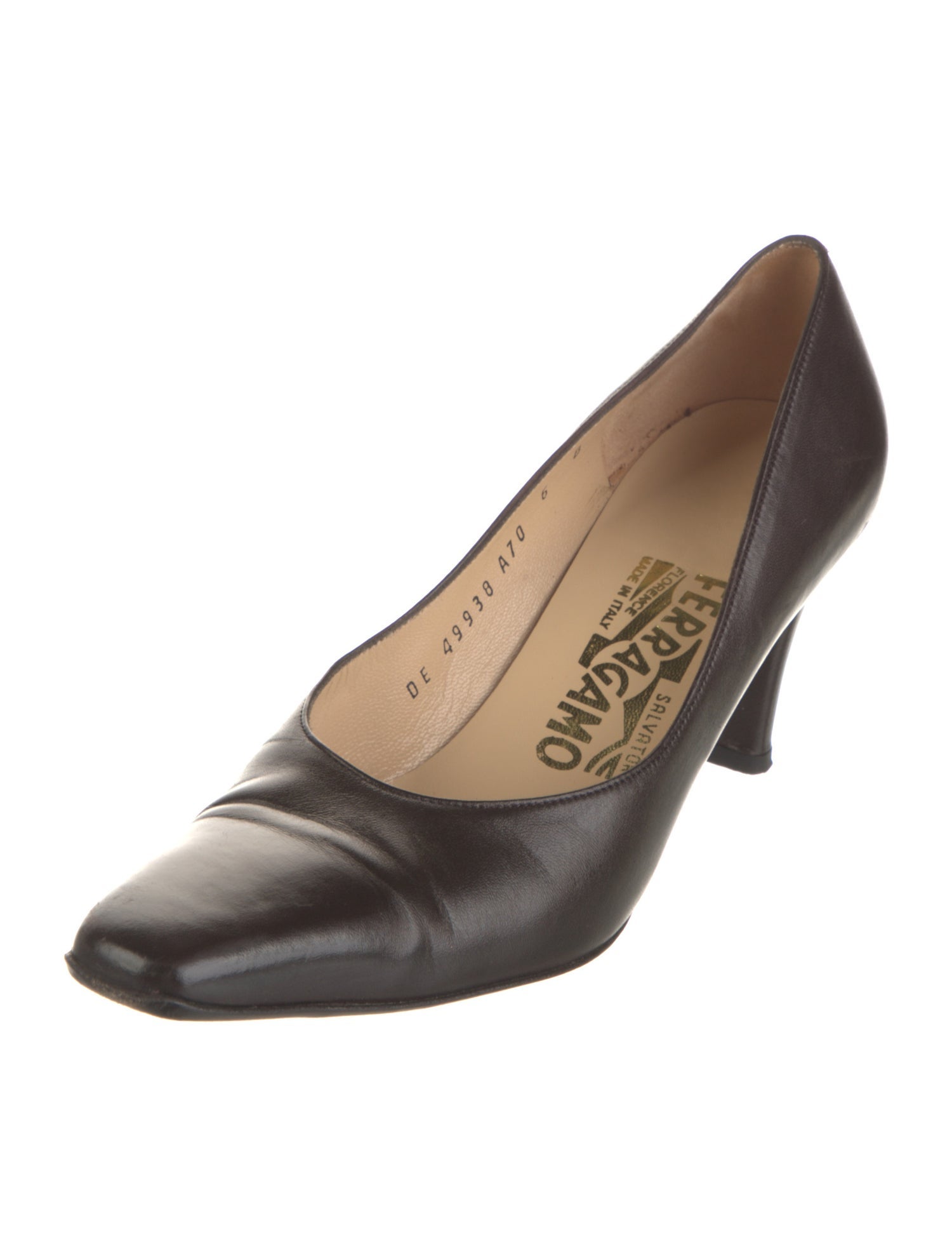 Salvatore Ferragamo Leather Pumps