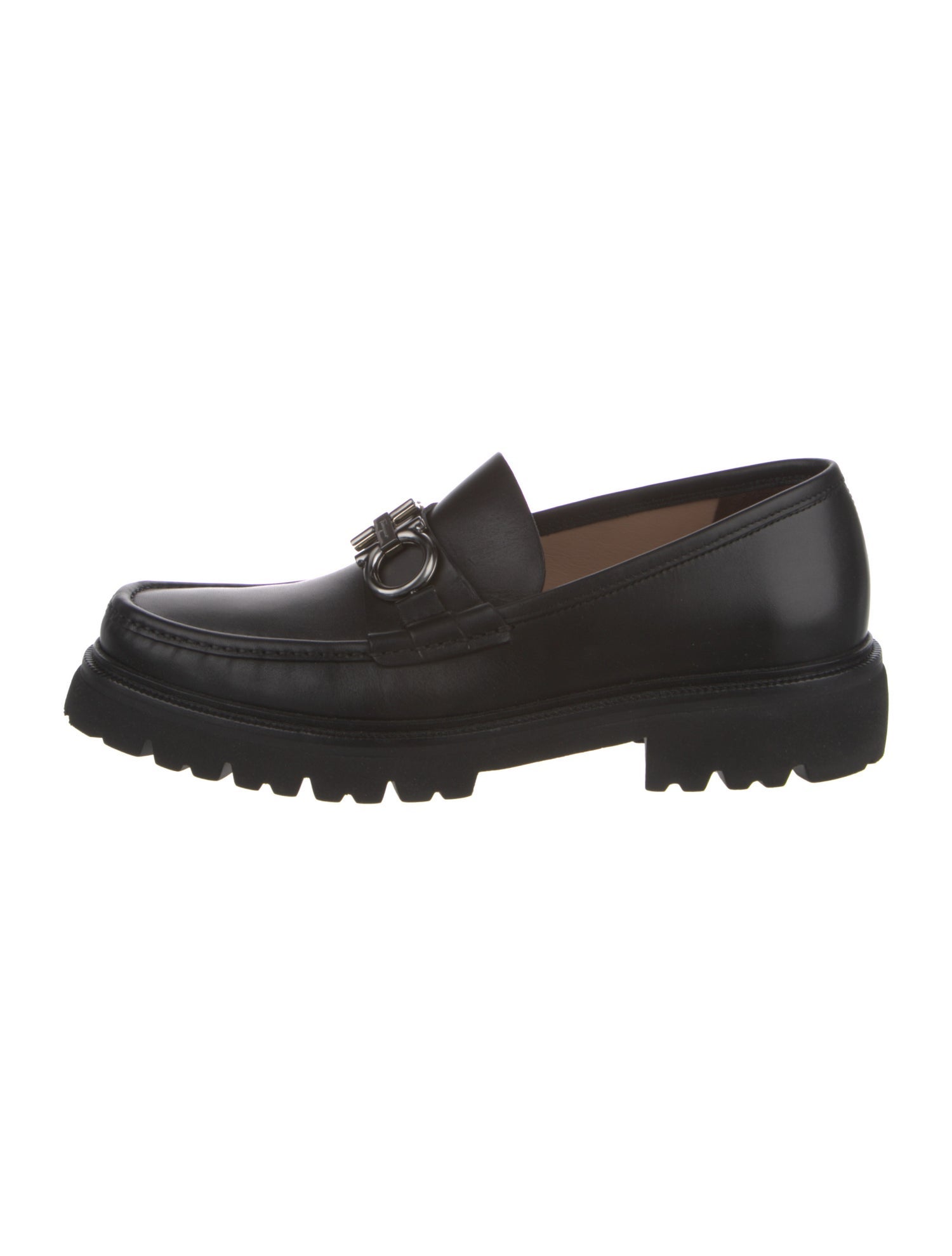 Salvatore Ferragamo Leather Dress Loafers