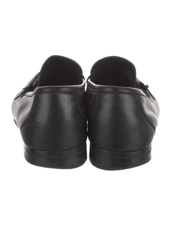 Salvatore Ferragamo Leather Monk Straps