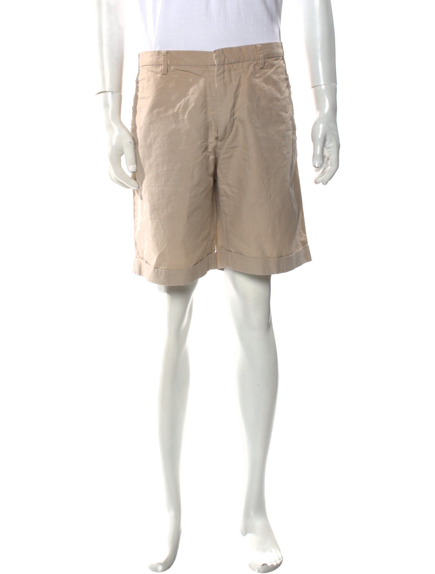 Salvatore Ferragamo Flat Front Shorts