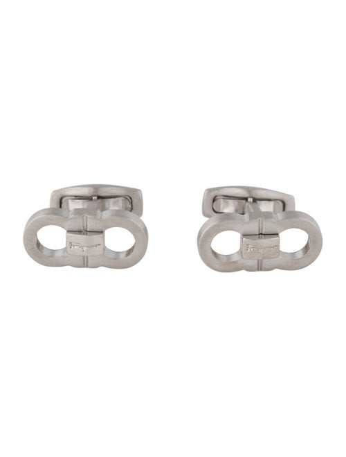 Salvatore Ferragamo Double Gancini Cufflinks