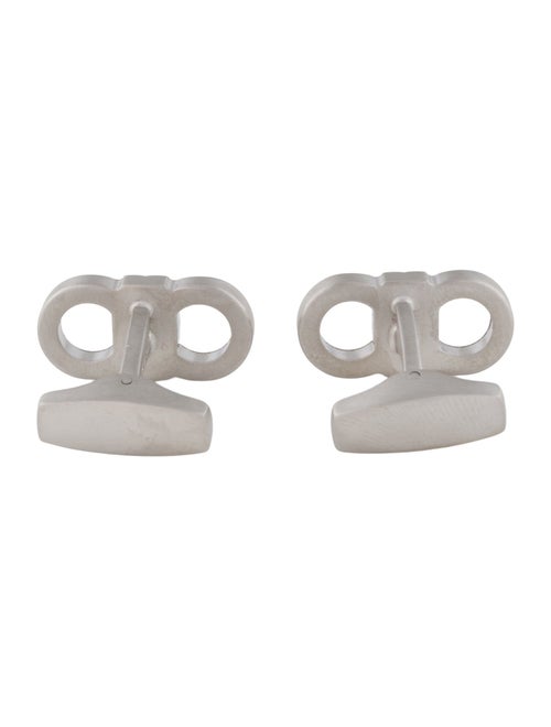 Salvatore Ferragamo Double Gancini Cufflinks