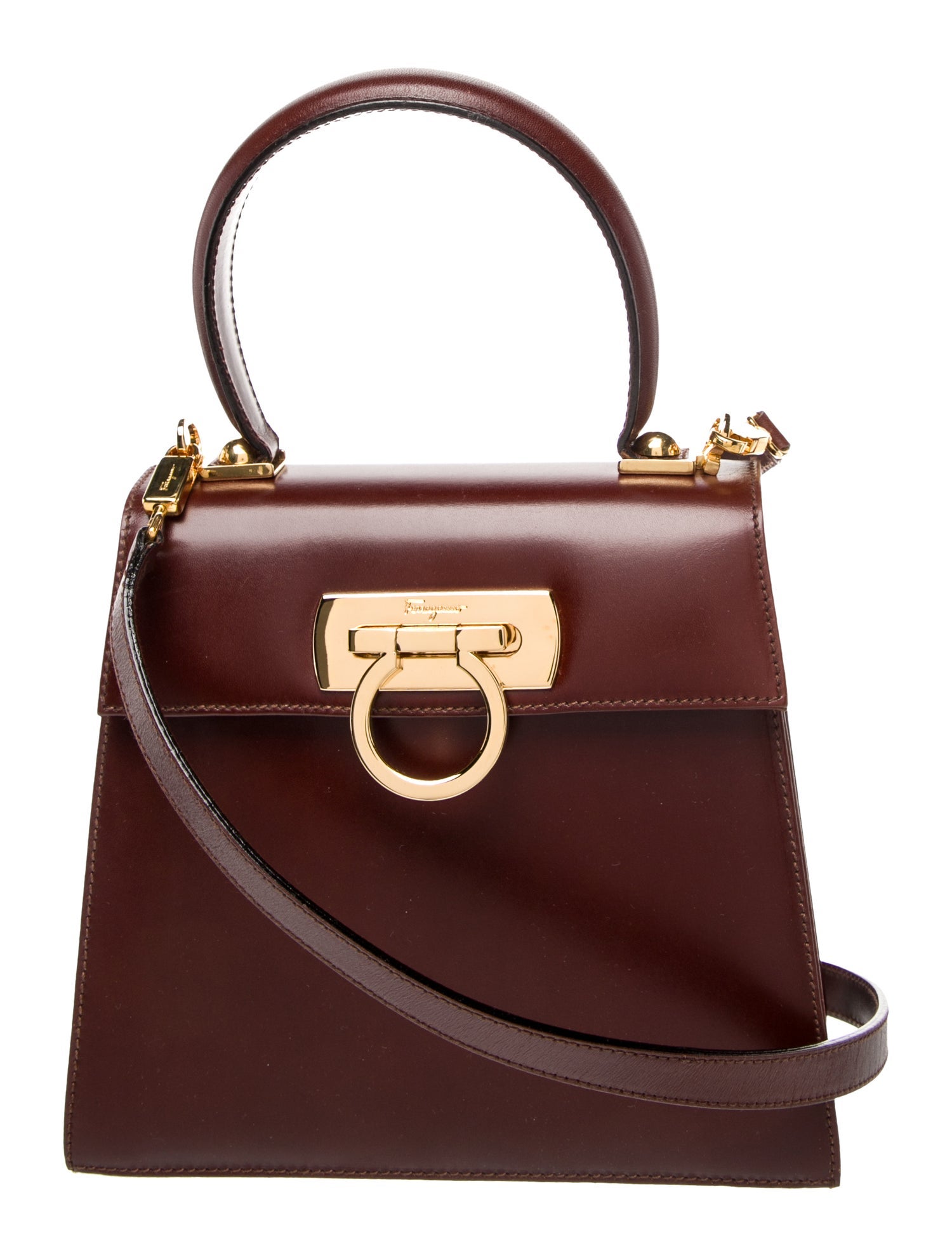 Salvatore Ferragamo Gancio Crossbody Bag Vintage