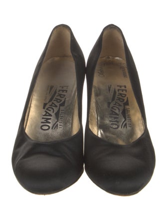Salvatore Ferragamo Satin Pumps