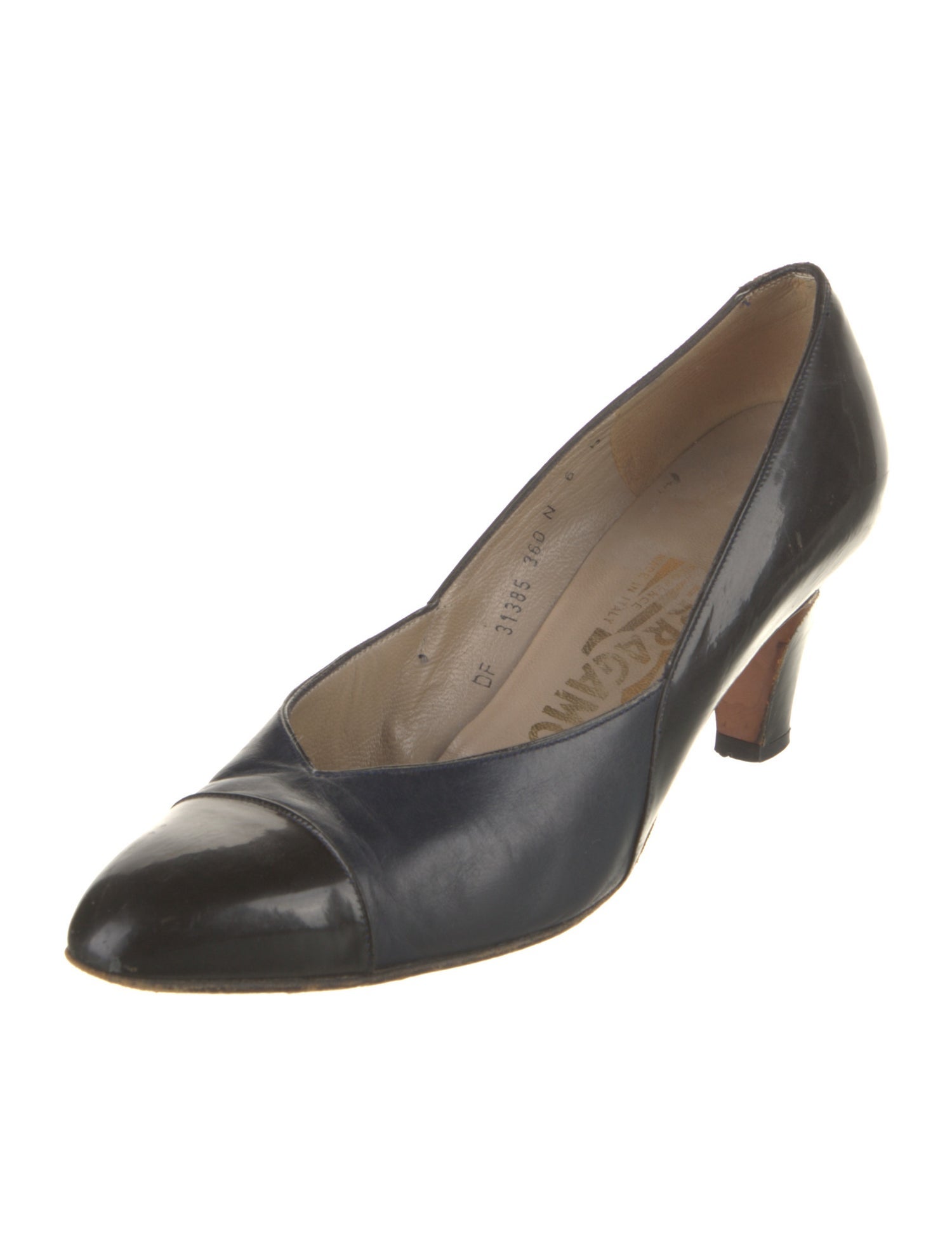 Salvatore Ferragamo Patent Leather Pumps