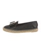 Salvatore Ferragamo Vara Bow Accent Leather Espadrilles