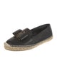 Salvatore Ferragamo Vara Bow Accent Leather Espadrilles