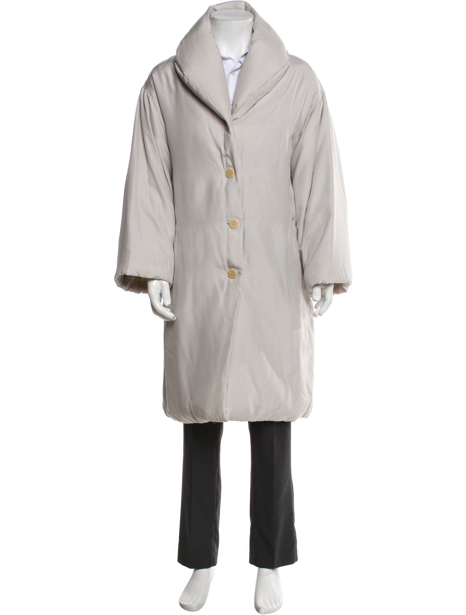Salvatore Ferragamo Silk Trench Coat