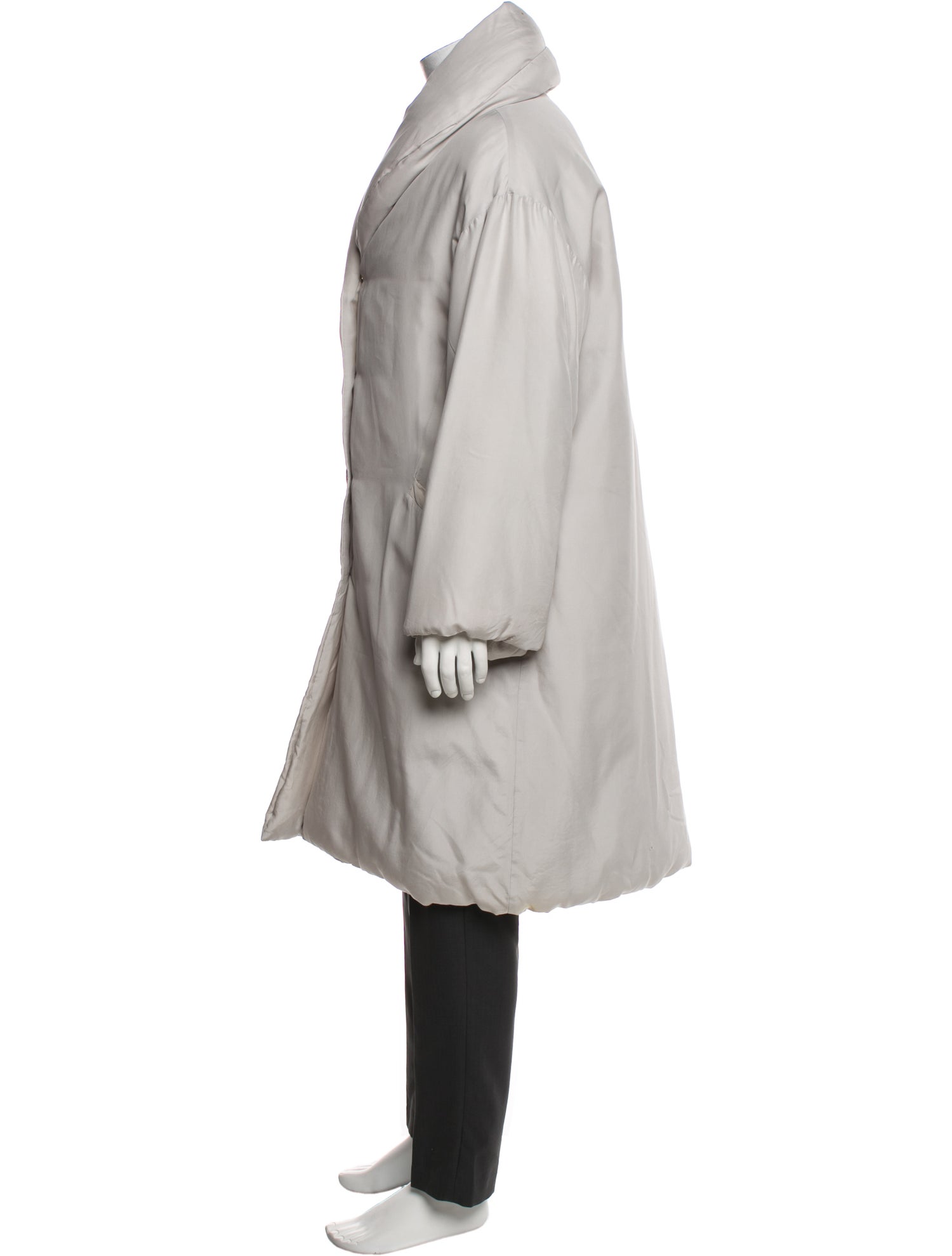 Salvatore Ferragamo Silk Trench Coat