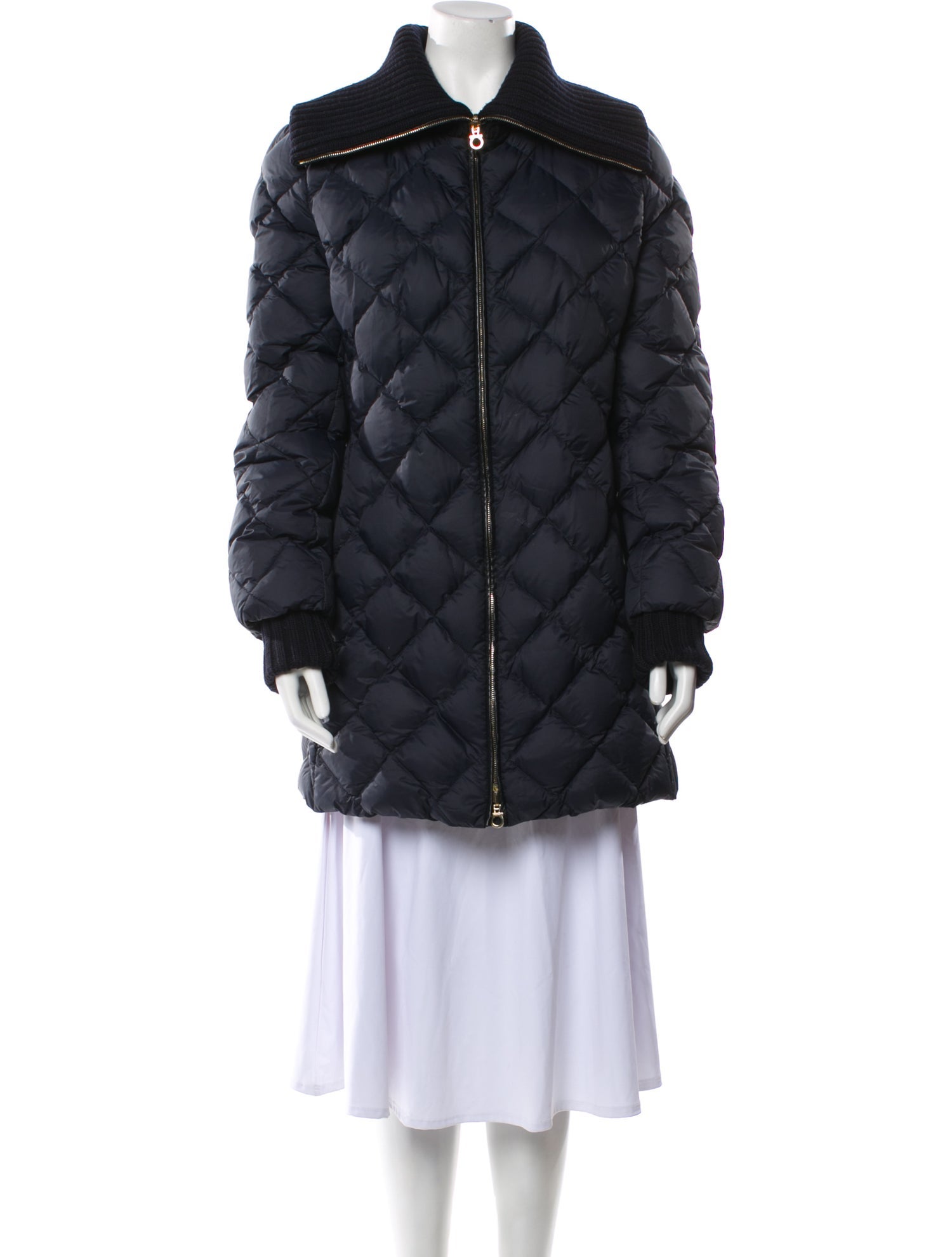 Salvatore Ferragamo Nylon Down Coat