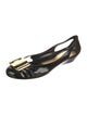 Salvatore Ferragamo Rubber Ballet Flats