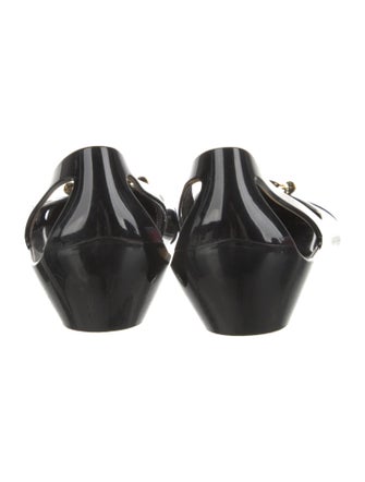 Salvatore Ferragamo Rubber Ballet Flats