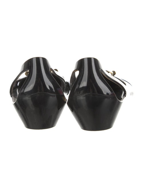 Salvatore Ferragamo Rubber Ballet Flats